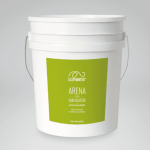 Arena Óxido de Aluminio Blanca 125 Micrones 20kg Elephantus
