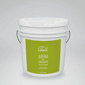 Arena Óxido de Aluminio Blanca 125 Micrones 2kg Elephantus