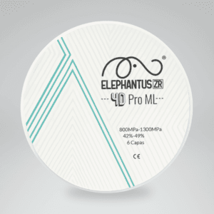 Disco de Zirconia 4D Pro 98 × 18 mm Elephantus