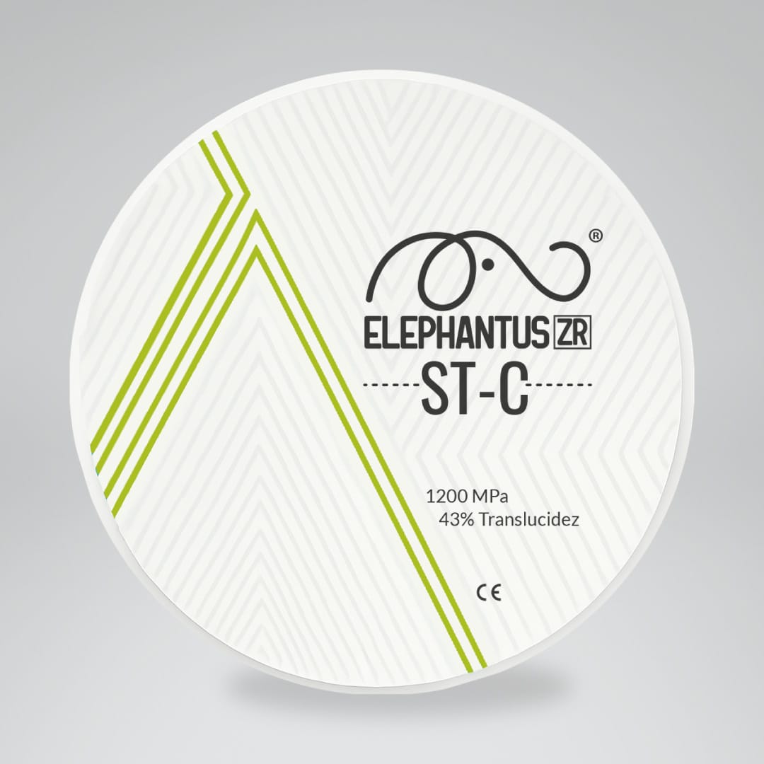 Disco de Zirconia ST-C 98 × 16 mm Elephantus